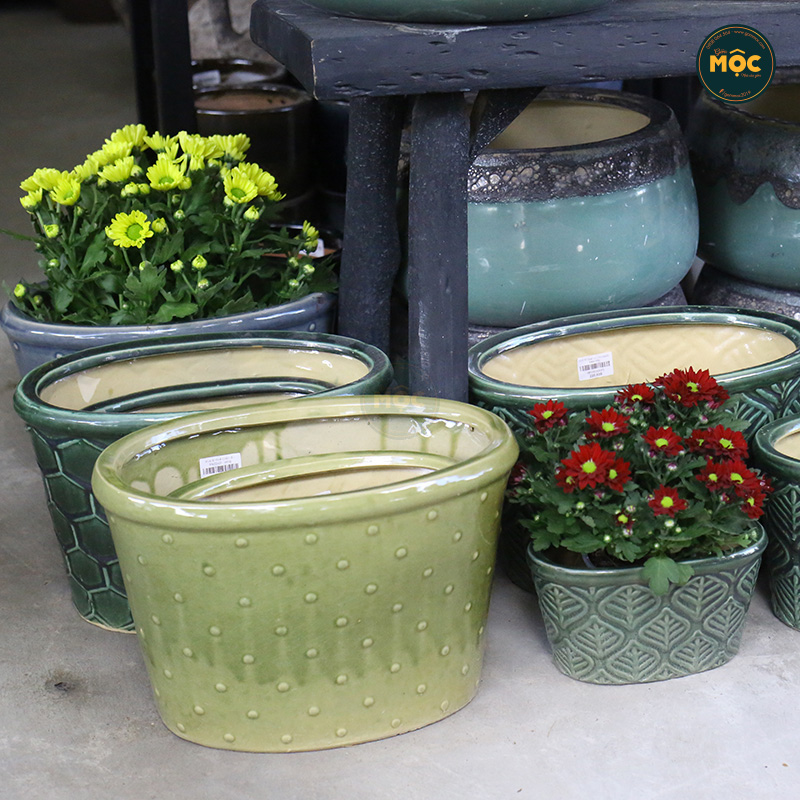 3534 ID Oval Chấm Bi 26x15x16