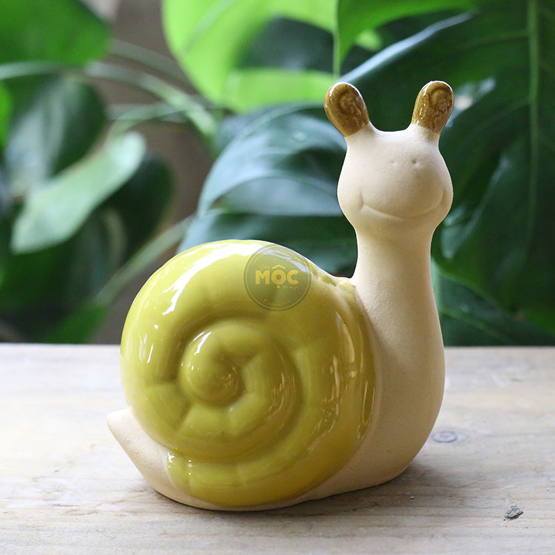 3600 Gốm Thú Ốc Sên 14x10x15