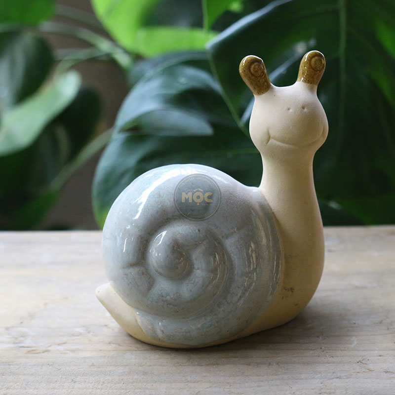 3600 Gốm Thú Ốc Sên 14x10x15