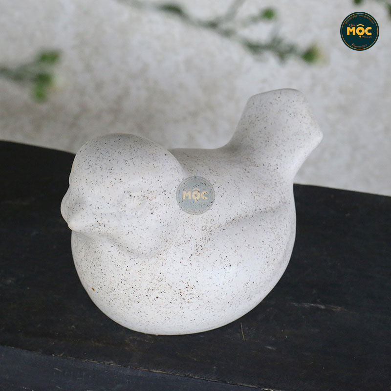 Mờ | 3622 Gốm Thú Chim Bồ Câu 25x16x16