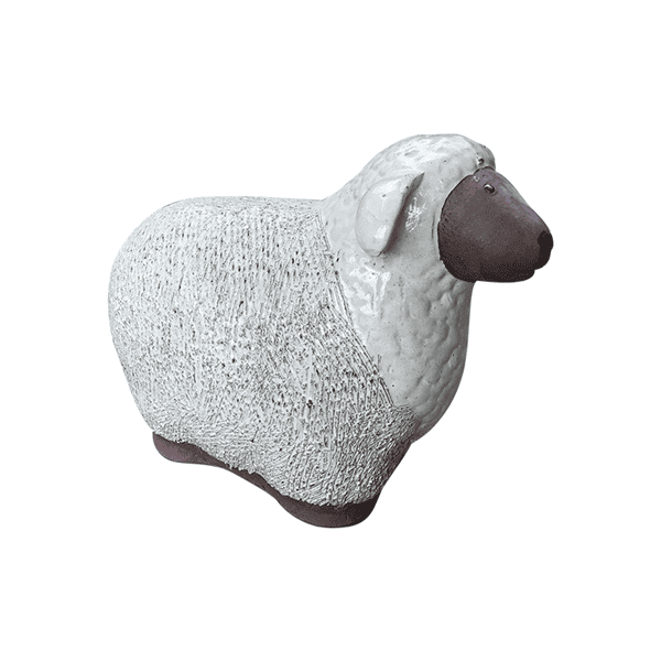 4176 Gốm Thú Cừu Bông 50x25x35